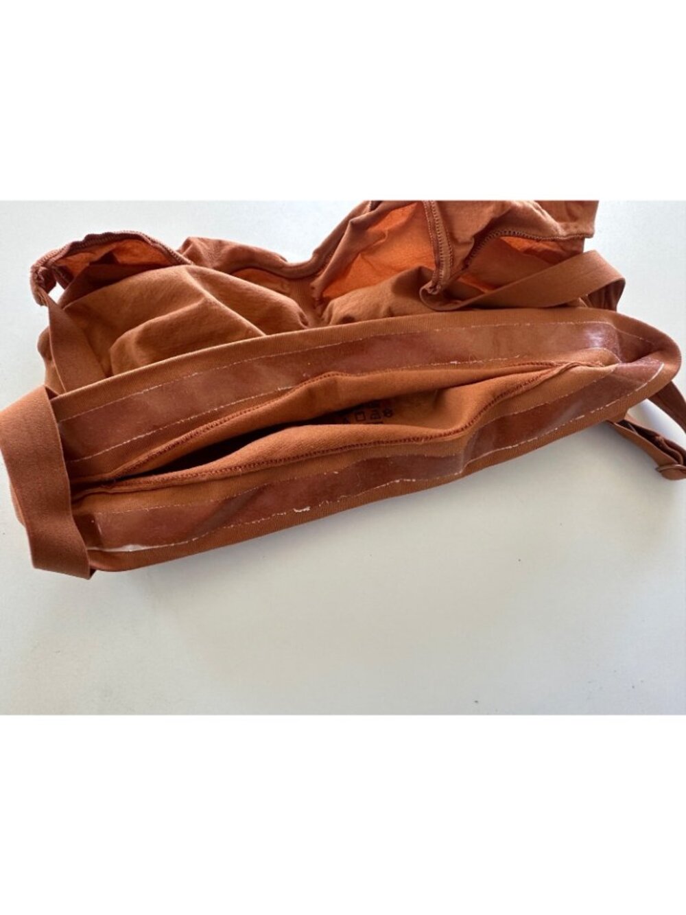 SKIMS LG Seamless Sculpt Bralette in Color: Bronze - Picture 5 of 7